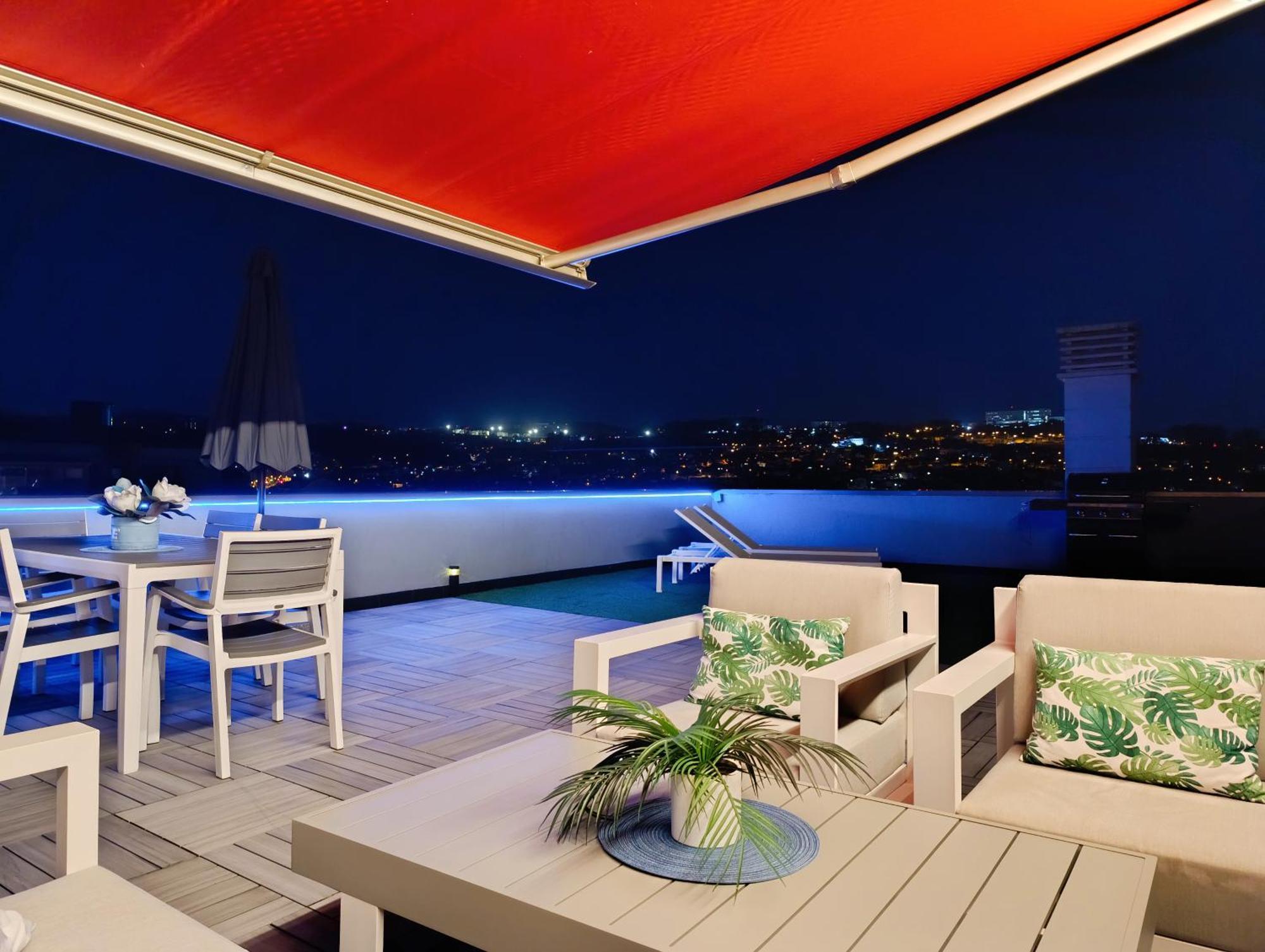Apartamento Atico Chill-Out De Lujo Con Piscina Y Parking Gratis Vigo Exterior foto